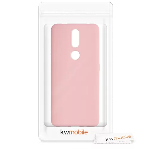 Кейс за Nokia 2.4, силикон, розово злато, 53496.89