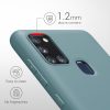 Кейс за Samsung Galaxy A21s, Силиконов, Син, 52494.207