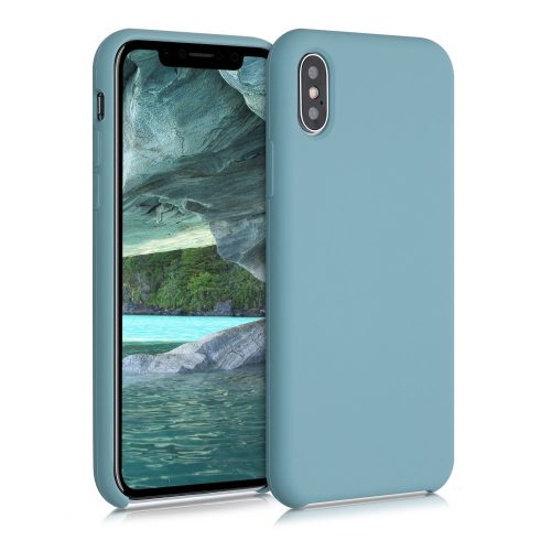 Калъф за Apple iPhone X / iPhone XS, Силиконов, Син, 42495.206