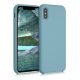 Калъф за Apple iPhone X / iPhone XS, Силиконов, Син, 42495.206