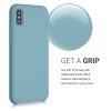 Калъф за Apple iPhone X / iPhone XS, Силиконов, Син, 42495.206