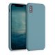Калъф за Apple iPhone X / iPhone XS, Силиконов, Син, 42495.207