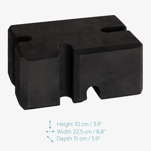 Пейка за тежести Navaris за щанги 28 mm и 30 mm, 53567.01