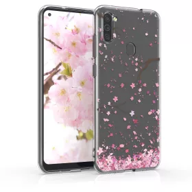   Кейс за Samsung Galaxy M11, Силиконов, Розов, 53603.01