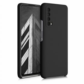   Кейс за Huawei P Smart (2021), Силиконов, Черен, 53632.47