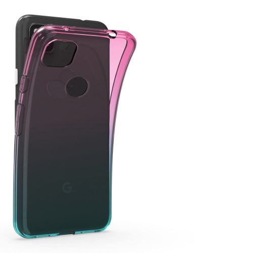 Кейс за Google Pixel 4a 5G, Силиконов, Розов, 53636.01