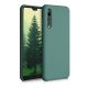 Кейс за Huawei P20 Pro, Силиконов, Зелен, 47706.166