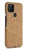 Кейс за Google Pixel 5, Корк, Кафяв, 53662.24