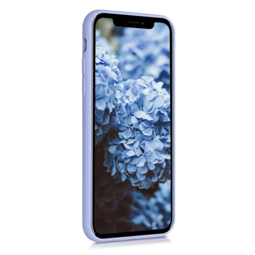 Калъф за Apple iPhone X / iPhone XS, Силиконов, Лилав, 42492.139