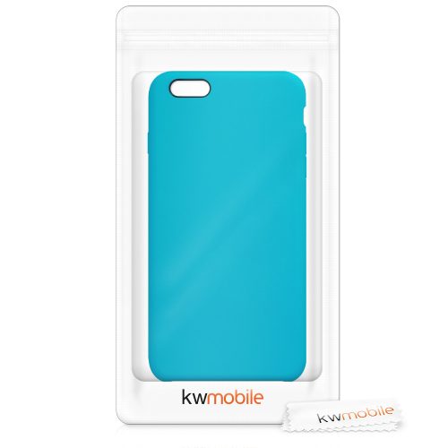 Калъф за Apple iPhone 6 Plus / iPhone 6s Plus, Силиконов, Син, 40841.205