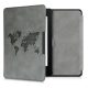 Калъф за Kindle Paperwhite 10, Екологична кожа, Сив, 48975.13