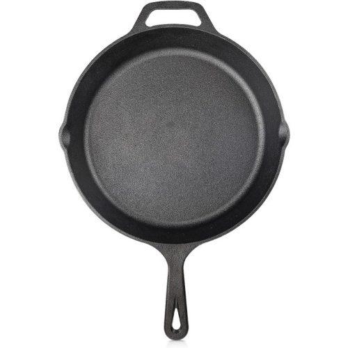 Дълбок тиган с дръжка от чугун Navaris - 30 см, 48585.01