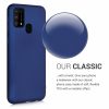 Кейс за Samsung Galaxy M31, Силиконов, Син, 51947.64