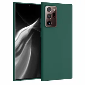   Кейс за Samsung Galaxy Note 20 Ultra, Силиконов, Зелен, 52842.184