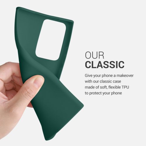 Кейс за Samsung Galaxy Note 20 Ultra, Силиконов, Зелен, 52842.184