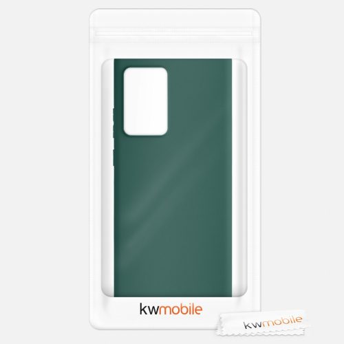 Кейс за Samsung Galaxy Note 20 Ultra, Силиконов, Зелен, 52842.184