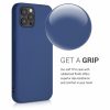 Калъф за Apple iPhone 12 / iPhone 12 Pro, Силиконов, Син, 53844.116