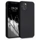Калъф за Apple iPhone 12 / iPhone 12 Pro, силиконов, черен, 53844.47
