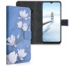 Капак за Motorola Moto G9 Play / Moto E7 Plus, Еко кожа, Син, 53405.02