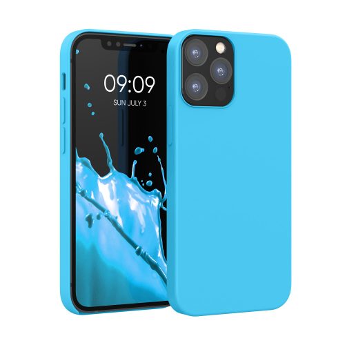 Калъф за Apple iPhone 12 / iPhone 12 Pro, Силиконов, Син, 52641.205