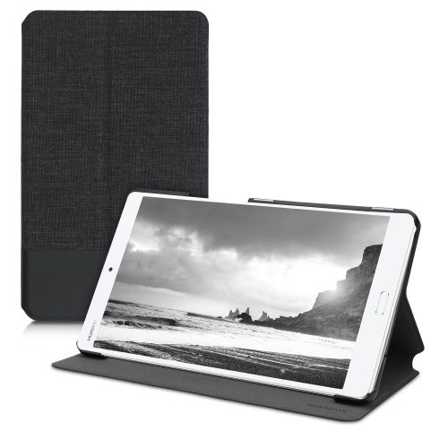 Калъф за Huawei MediaPad M3 8.4, текстилен, сив, 40749.06