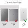 Калъф за Huawei MediaPad M3 8.4, текстилен, сив, 40749.06