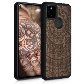   Кейс за Google Pixel 4a 5G, дърво, кафяв, 53901.01