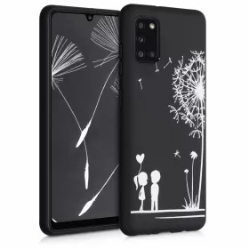   Кейс за Samsung Galaxy A31, Силиконов, Бял, 52939.03
