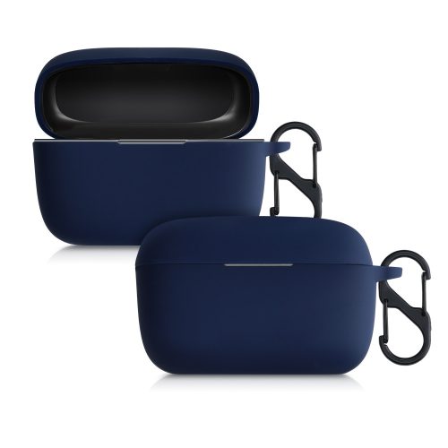 Калъф за слушалки JBL Live 300TWS, Kwmobile, син, силикон, 53956.17