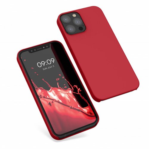 Калъф за Apple iPhone 12 / iPhone 12 Pro, Силиконов, Червен, 52641.208