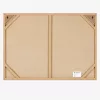 Tabla magnetica Navaris, design beton, 70x50 cm, planificare si notite, gri, MDF/otel