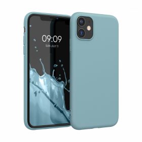   Калъф за Apple iPhone 11, Силиконов, Син, 49787.207