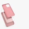 Калъф за Apple iPhone 12 Mini, Силиконов, Розов, 52640.193