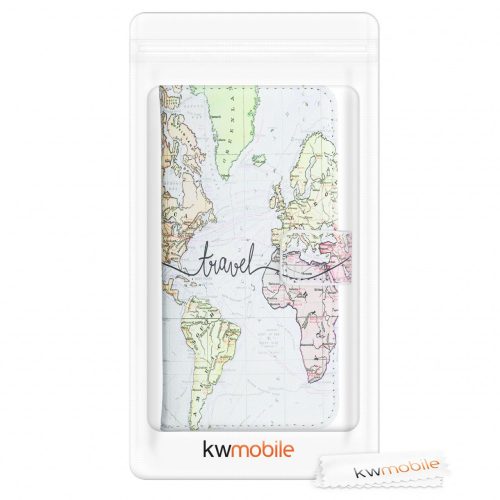 Капак за Motorola Edge, Екологична кожа, Многоцветен, 52760.03