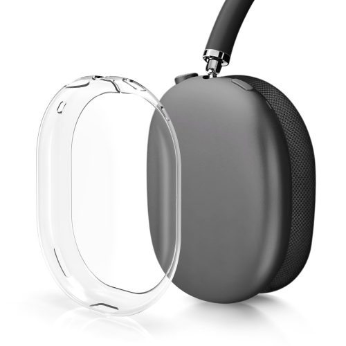 Калъф за слушалки Apple AirPods Max, Kwmobile, прозрачен, силикон, 54208.03