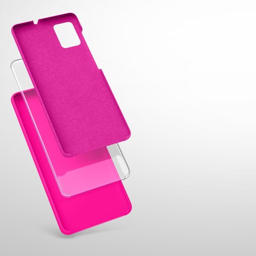 Кейс за Samsung Galaxy A51, Силиконов, Розов, 51197.77