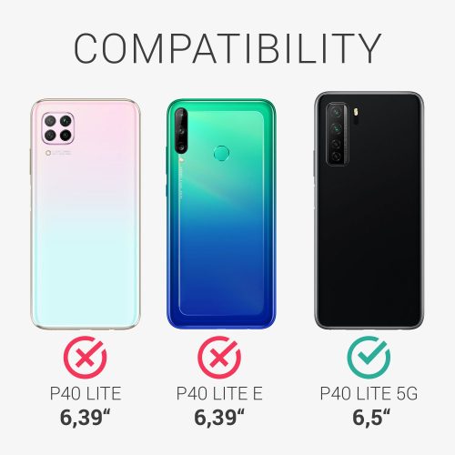 Капак за Huawei P40 lite 5G, силиконов, червен, 52529.190