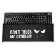 Калъф за клавиатура за Logitech MK270 Wireless, Kwmobile, черен/бял, пластмаса, 54308.01