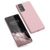 Калъф за Samsung Galaxy S20 FE, Силиконов, Розов, 53604.156