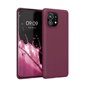   Кейс за Xiaomi Mi 11, Силиконов, Лилав, 54188.187