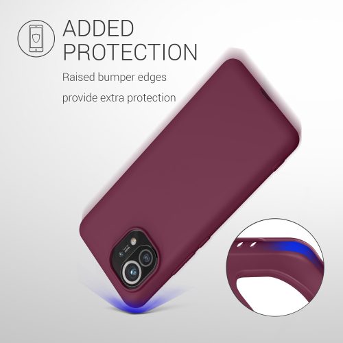 Кейс за Xiaomi Mi 11, Силиконов, Лилав, 54188.187