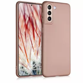   Кейс за Samsung Galaxy S21 Plus, Силиконов, Розов, 54067.31