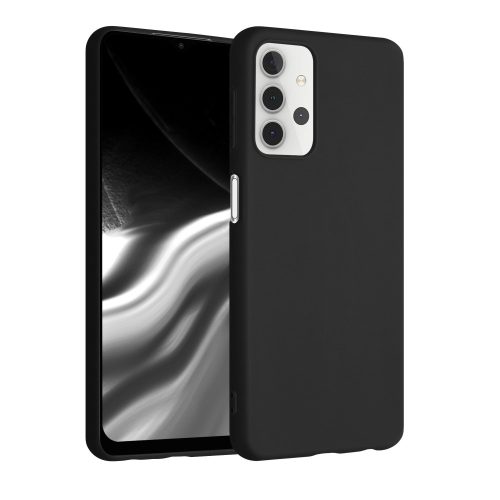 Кейс за Samsung Galaxy A32 5G, Силиконов, Черен, 54328.47