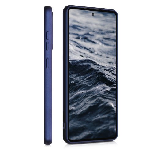 Калъф за Samsung Galaxy A52 / Galaxy A52 5G / Galaxy A52s 5G, Силиконов, Син, 54351.64