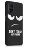 Кейс за Samsung Galaxy M51, Силиконов, Черен, 54375.01