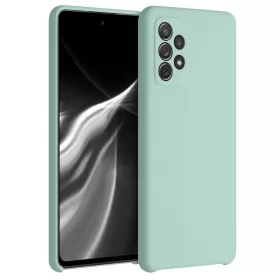   Кейс за Samsung Galaxy A72, Силиконов, Зелен, 54359.50