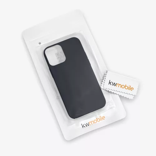 Калъф за Apple iPhone 12 / iPhone 12 Pro, Силиконов, Син, 52641.186