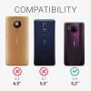 Капак за Nokia 5.4, Текстилен, Сив, 54411.22