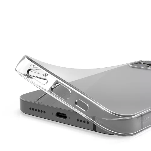 Калъф за Apple iPhone 12 Pro Max, Силиконов, Прозрачен, 54410.03