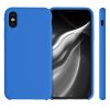 Калъф за Apple iPhone X / iPhone XS, Силиконов, Син, 42495.189